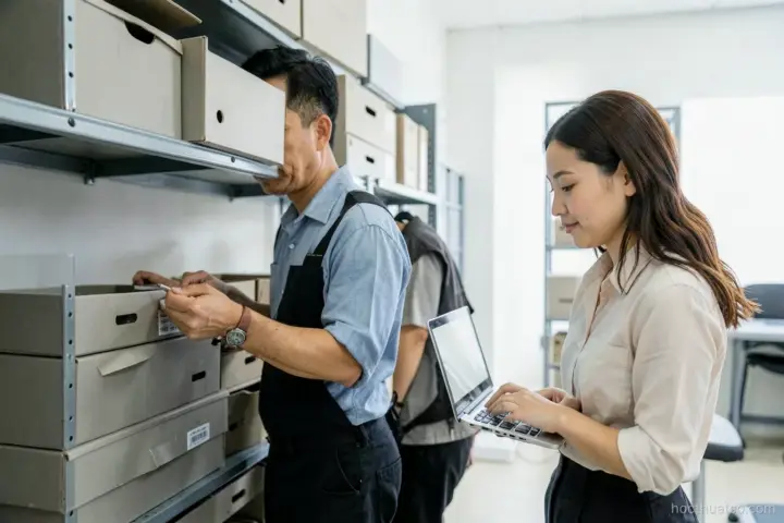 Đặt tên tệp và siêu dữ liệu cho bộ sưu tập số hoá