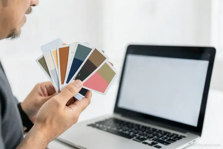 Màu cho người mù màu: bảng màu an toàn và kiểm tra trước khi nộp