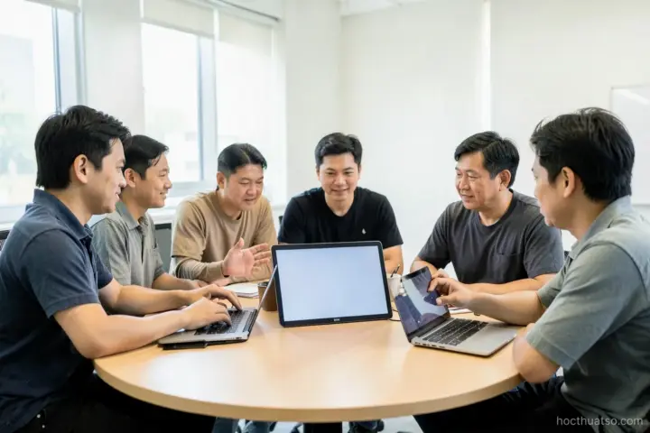 Overleaf cho nhóm viết bài: theo dõi thay đổi, bình luận, đồng bộ Git