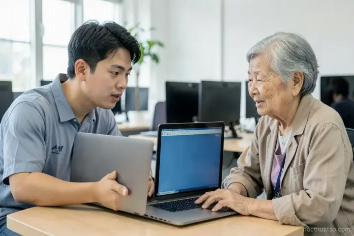 Soi website tạp chí bằng dấu vết kỹ thuật: tên miền, DOI, tiền tố